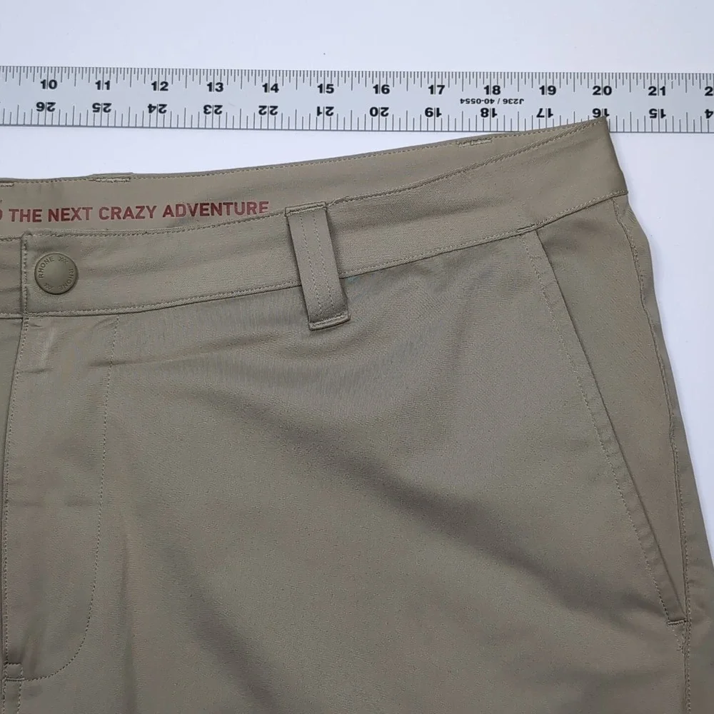 Rhone Commuter Shorts‎ Mens 38x9Tan Stretch Performance Golf Chino Casual
